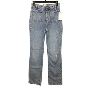 Guess Reborn Denim Utra-Soft Made from recycled cotton Straight high-rise Sz 26‎